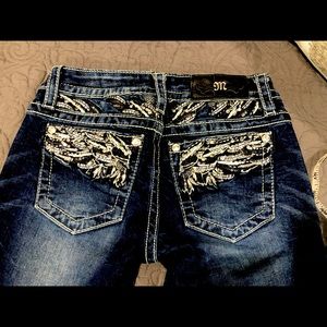 Miss Me skinny leg Embellished jeans
